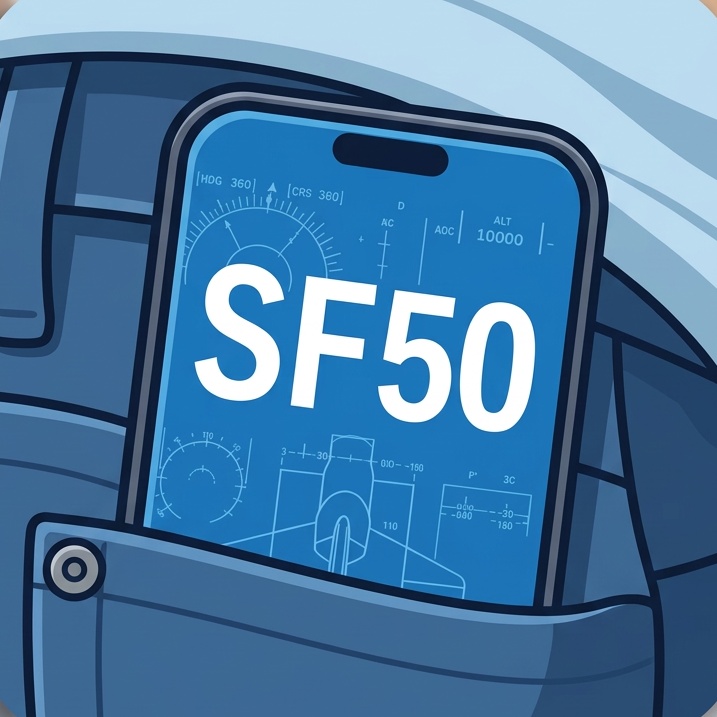 Pocket Type Rating SF50 app icon